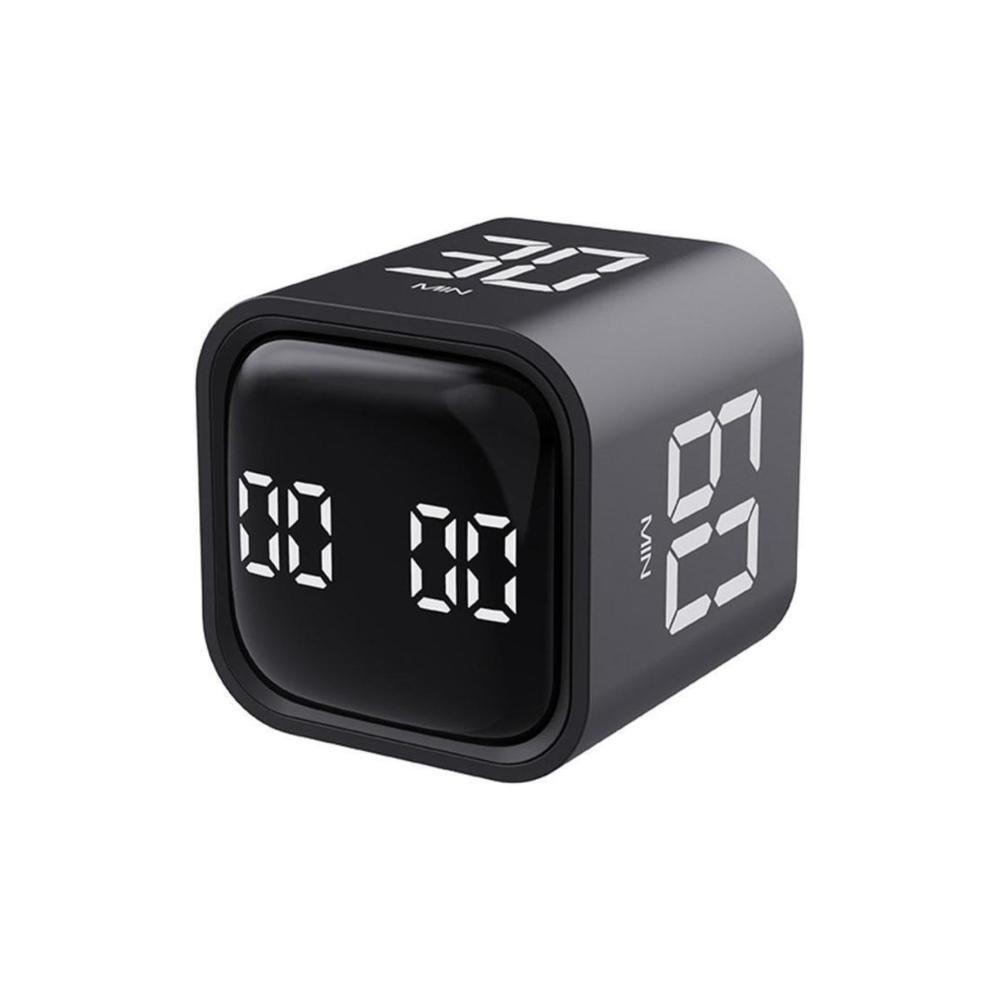 Schneebesen Würfel-Timer mit Schwerkraftsensor-Einstellungsverwaltung - Praktischer Flip-Timer für Übungen und Spiele (A
