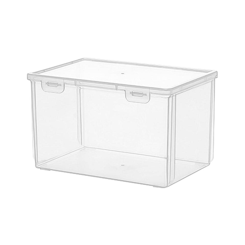 Klarsichtiger Brotkasten aus Kunststoff für die Küchenarbeitsplatte | Organisieren Sie Ihre Brotvorräte stilvoll | Platzsparende Aufbewahrung für frisches Brot | 213 x 147 x 127 cm Stil 1