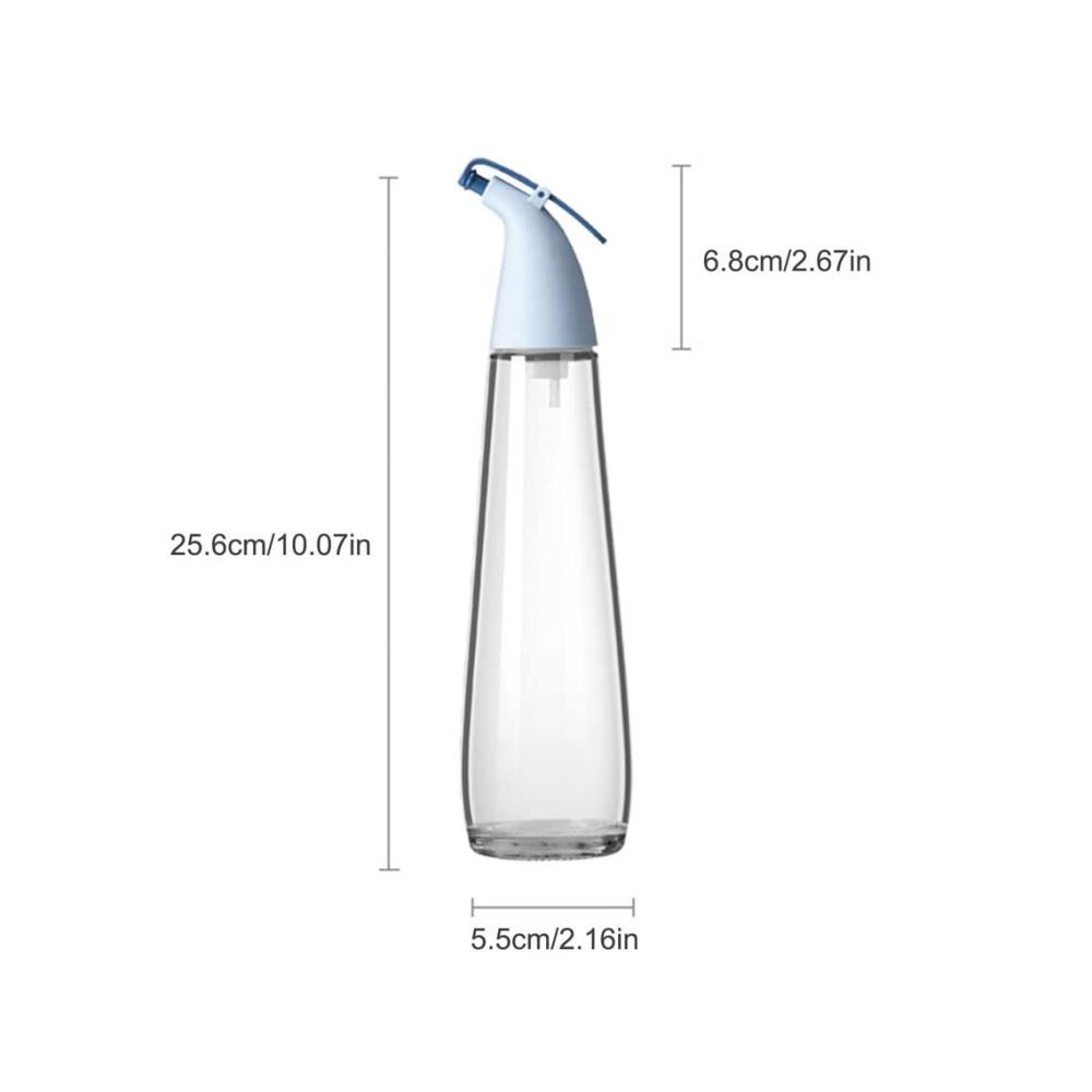 Transparente 250-ml-Gewürzflasche für Sojasauce und Öl - Vielseitig einsetzbar! Ideal für Küche und Tisch - Robust und praktisch - Farboption