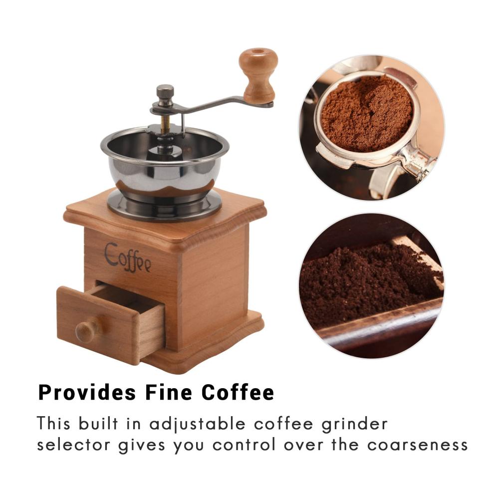 Entdecken Sie das ultimative Kaffeearoma mit der Knadgbft Manuellen Kaffeemühle – Hand-Kaffeebohnen-Schleifmaschine für frisch gemahlenen Kaffee-Genuss zu Hause