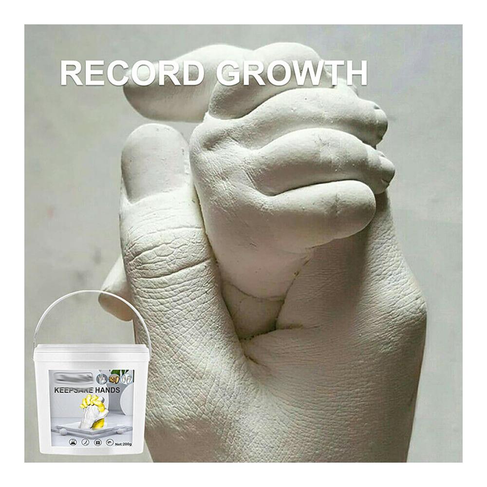 Schmuckherstellungs-Sets 3D-Handform-Set für Paare & Andenken - DIY Gips Klon Handwerk - Perfekte Geschenkidee - Gips-Handform-Gieß-Set für Hochzeiten & mehr