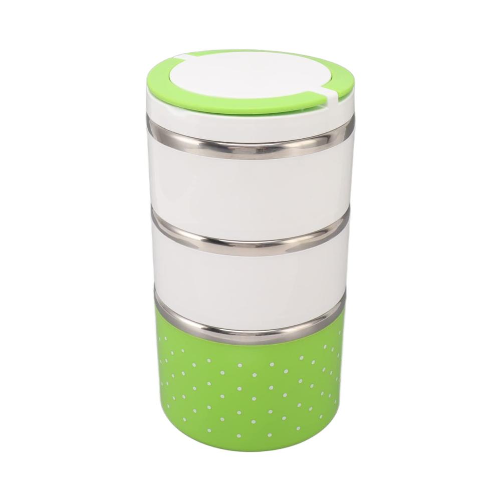 Entdecken Sie die Innovation Premium Bento Boxen Set auslaufsicher mit stapelbarem Thermo-Design aus Edelstahl für frische Mahlzeiten unterwegs! Perfekt für Partys