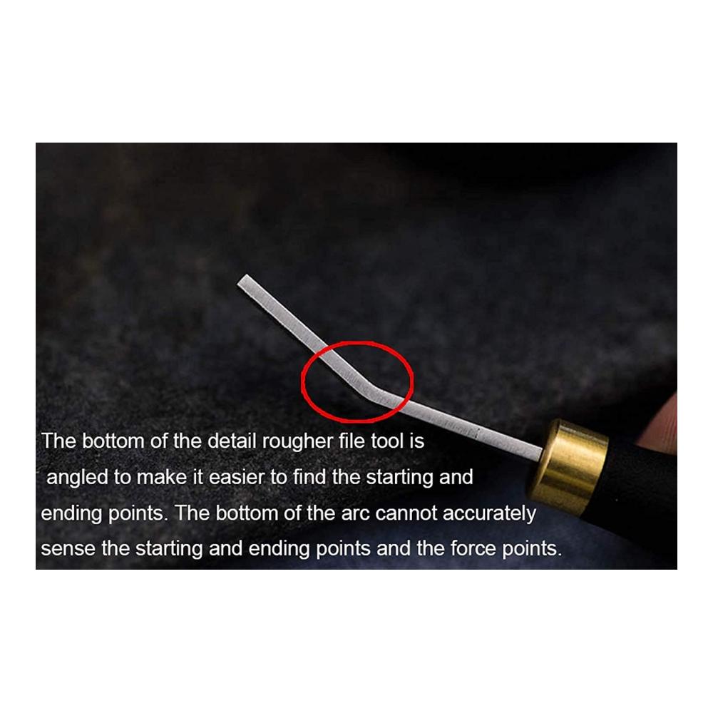Entdecken Sie das ultimative Zubehör für Lederarbeiten Polierwerkzeug-Set in 3 Größen (3 mm/4 mm/5 mm) für