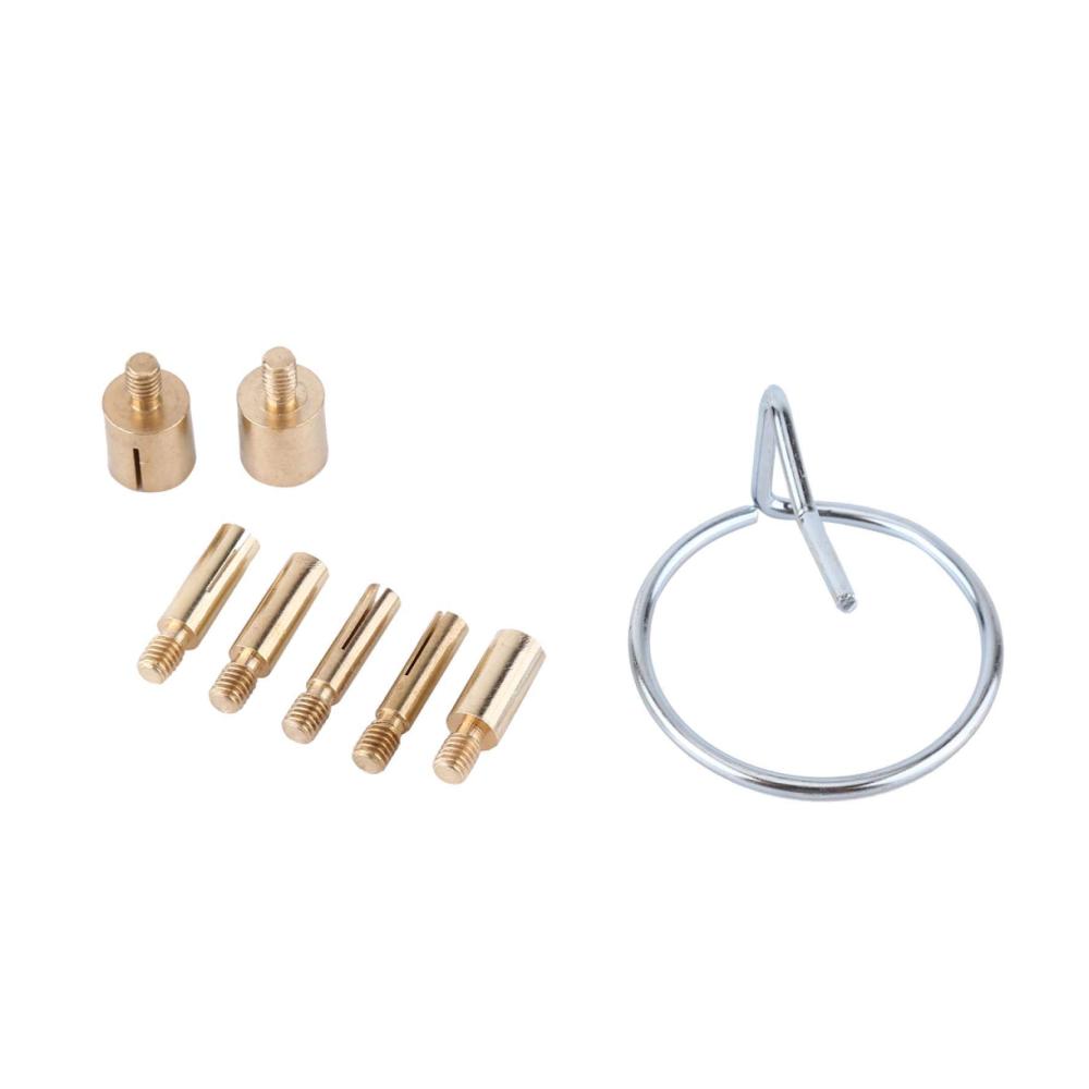 Hotfix Strass Applikator Set - Präziser Strassstein Zauberstab mit 7 Spitzen - Profi Werkzeug für DIY Bastler und Profis - In Lila