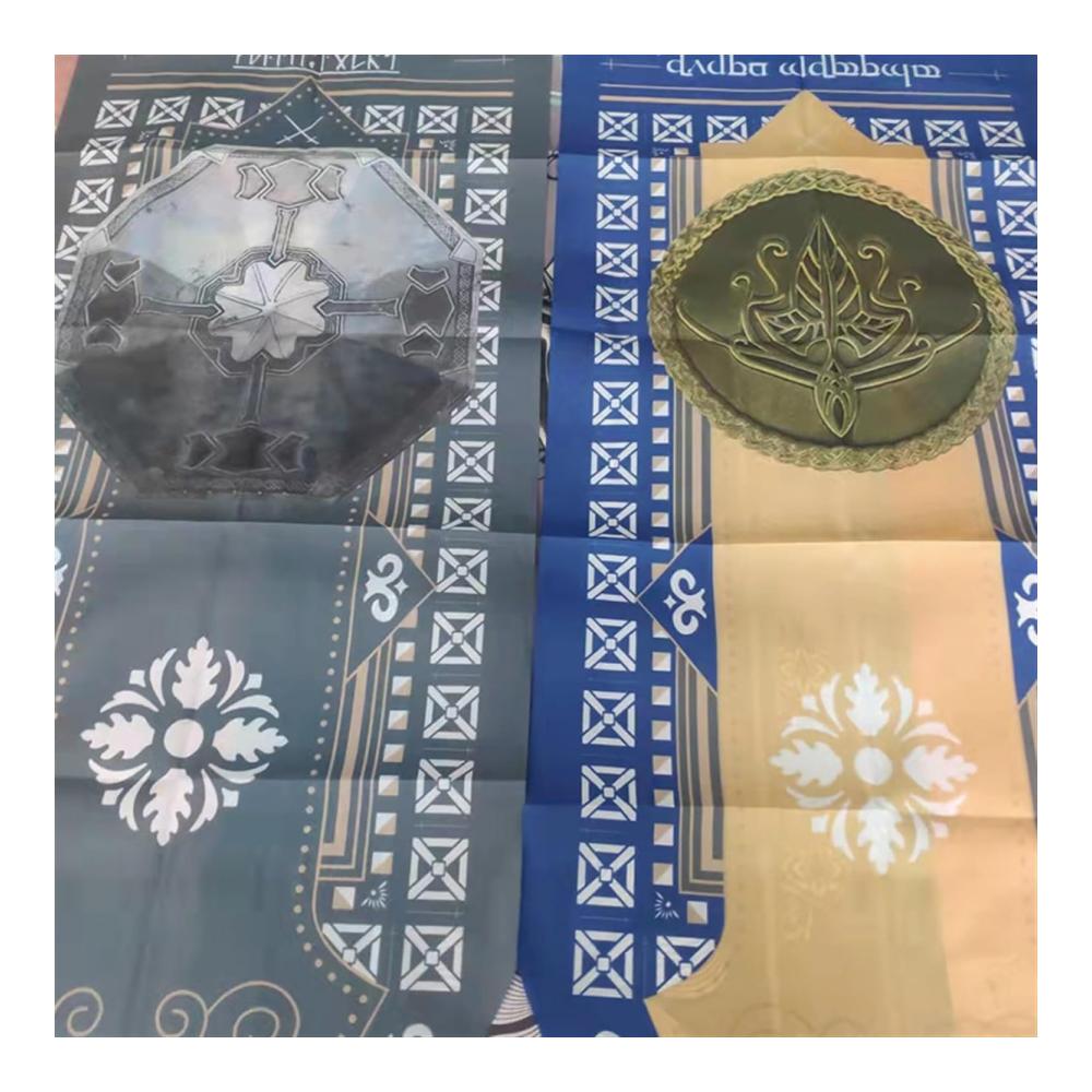 Konfetti Geburtstagsparty-Dekorationen Lotr-Flagge Gothmog Angmar IronHills Lothlorien Smaug Isengard Rivendell Erebor Heimdekoration Banner Dekoration Volant S3 Girlande Luftschlangen Kit für unvergessliche Feiern