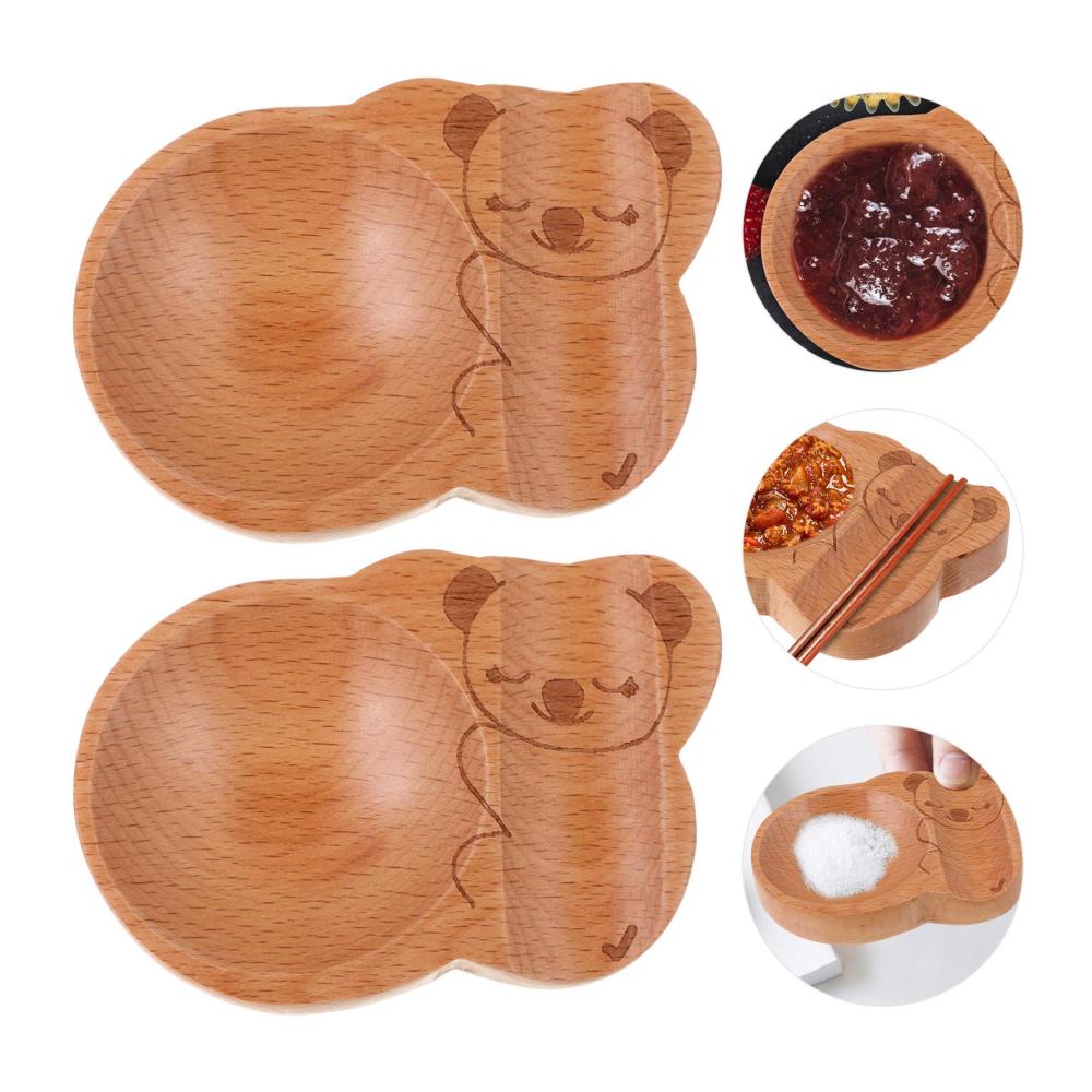 Sushiteller Set 4 stilvolle Dessertteller mit Halter für Sushi Dips Vorspeisen und mehr! Inklusive Löffeln und Gewürzportionen. Perfekt für Ihre Sushi-Abende