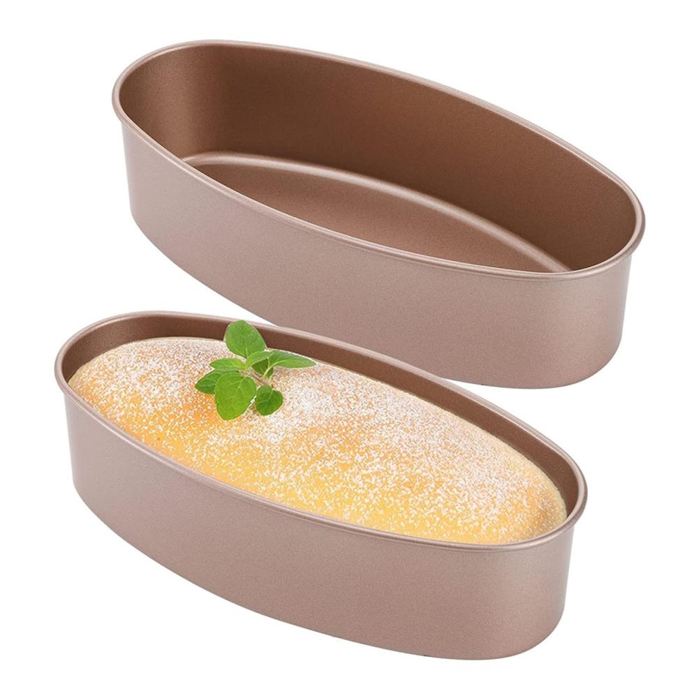 Entdecken Sie die Kunst des Brotbackens mit unseren hochwertigen Brotlaib-Formen - Antihaftbeschichtetes Backblech für perfekte Kuchen und Brote - 23 cm Karbonstahl-Kuchenformen für köstliche Vielfalt - Backspaß garantiert mit ovalem Design - 2er-Set Brotkastenformen für kreative Backideen - Backformen für Kuchenliebhaber Käsekuchen saftige Brote und mehr - Unverzichtbares Backzubehör für Meisterbäcker - Erleben Sie Qualität und Funktionalität in einem. Backform Kuchenform B-Pfa
