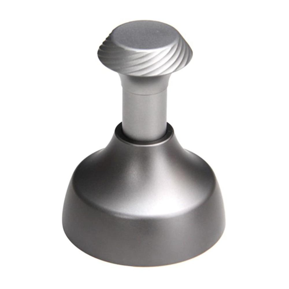 Hochwertiger 58mm Edelstahl Tamper & Verteiler – Perfekte Espresso Zubereitung mit präzisem Nivellierer Werkzeug – Robuster Siebträger Zubehör für Kaffeeliebhaber – Eleganter Silberlook