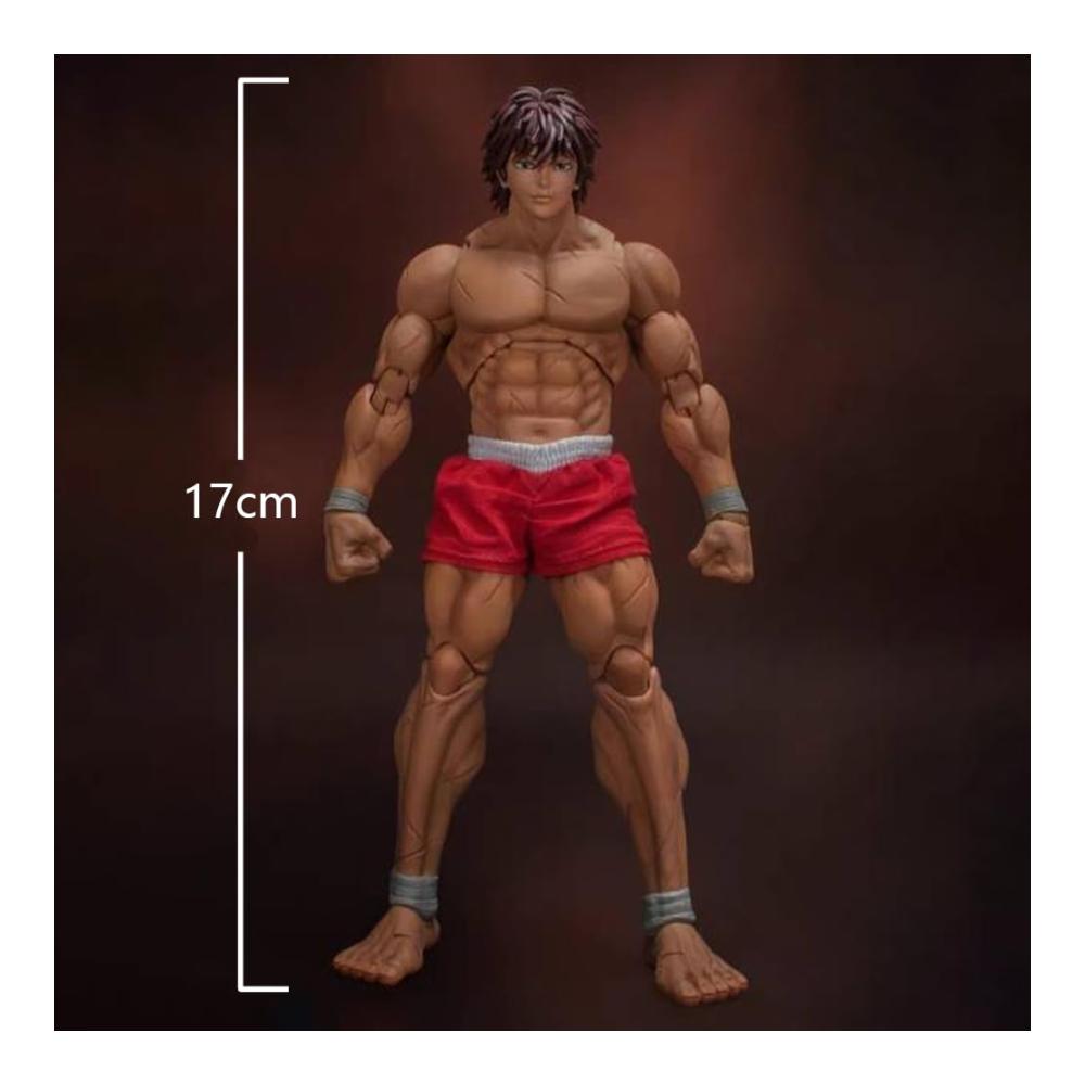 Baki Figur Hanma Baki Anime 17 cm | Hochwertige OVC-Modell Actionfigur | Anime-Statue für Sammler und Schreibtischdekoration | Perfektes Geschenk für Anime-Liebhaber