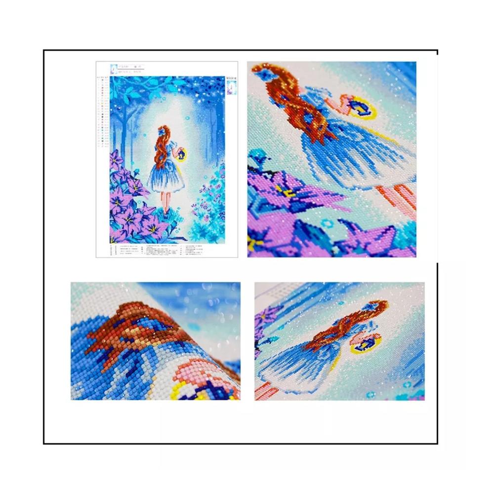 5D Diamant-Malerei Bausätze für DIY Erwachsene | Große Strassmalerei | Weihnachten & Halloween Set | Haus & Wanddekoration | Bausatz für Diamantmalerei | 60x90cm