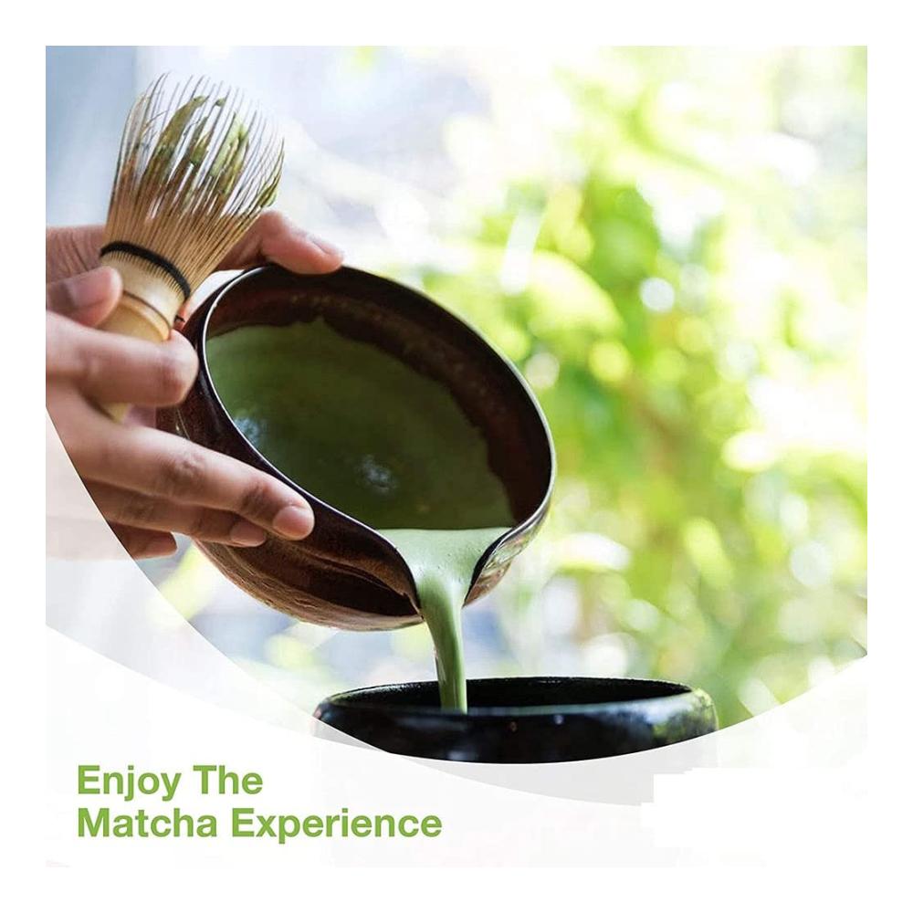 Entdecken Sie die Kunst des Matcha mit unserem Matchabesen-Set Bambus-Chasen Tee-Set und traditioneller Halter für ein authentisches Erlebnis