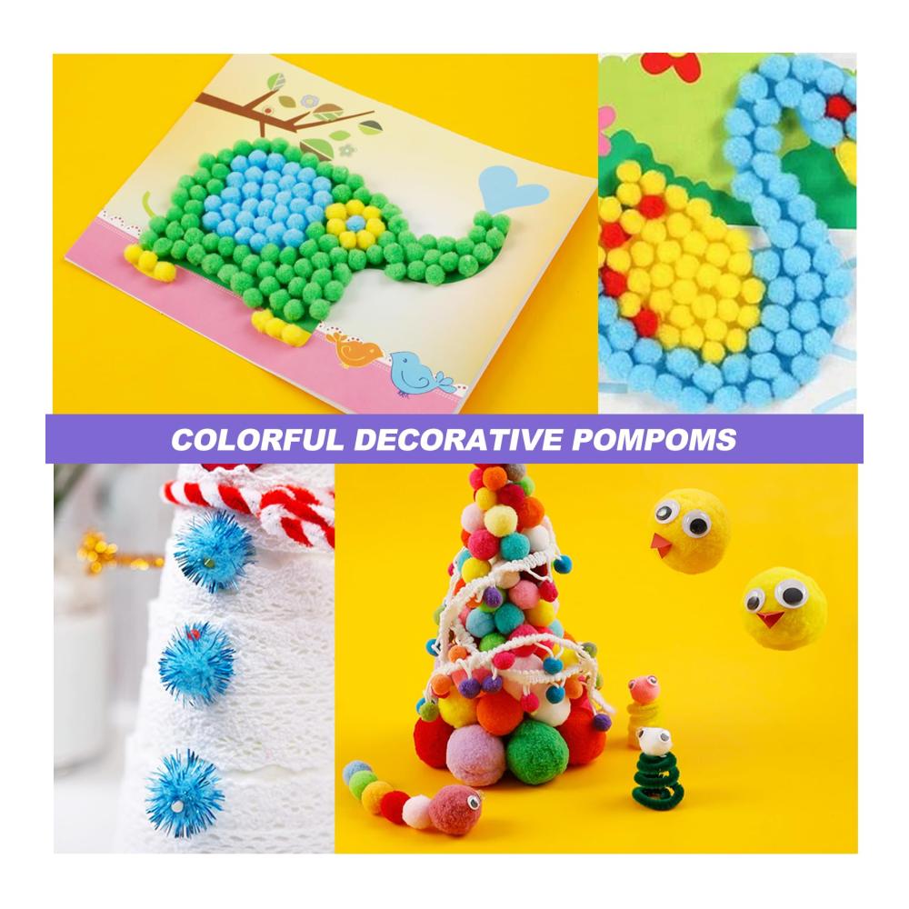 Entdecken Sie kreative DIY-Magie mit unseren Seidenpompons 250 Stück bunte Filzkugeln 25 cm groß. Perfekt für handgemachte Kunstwerke und Partydekorationen