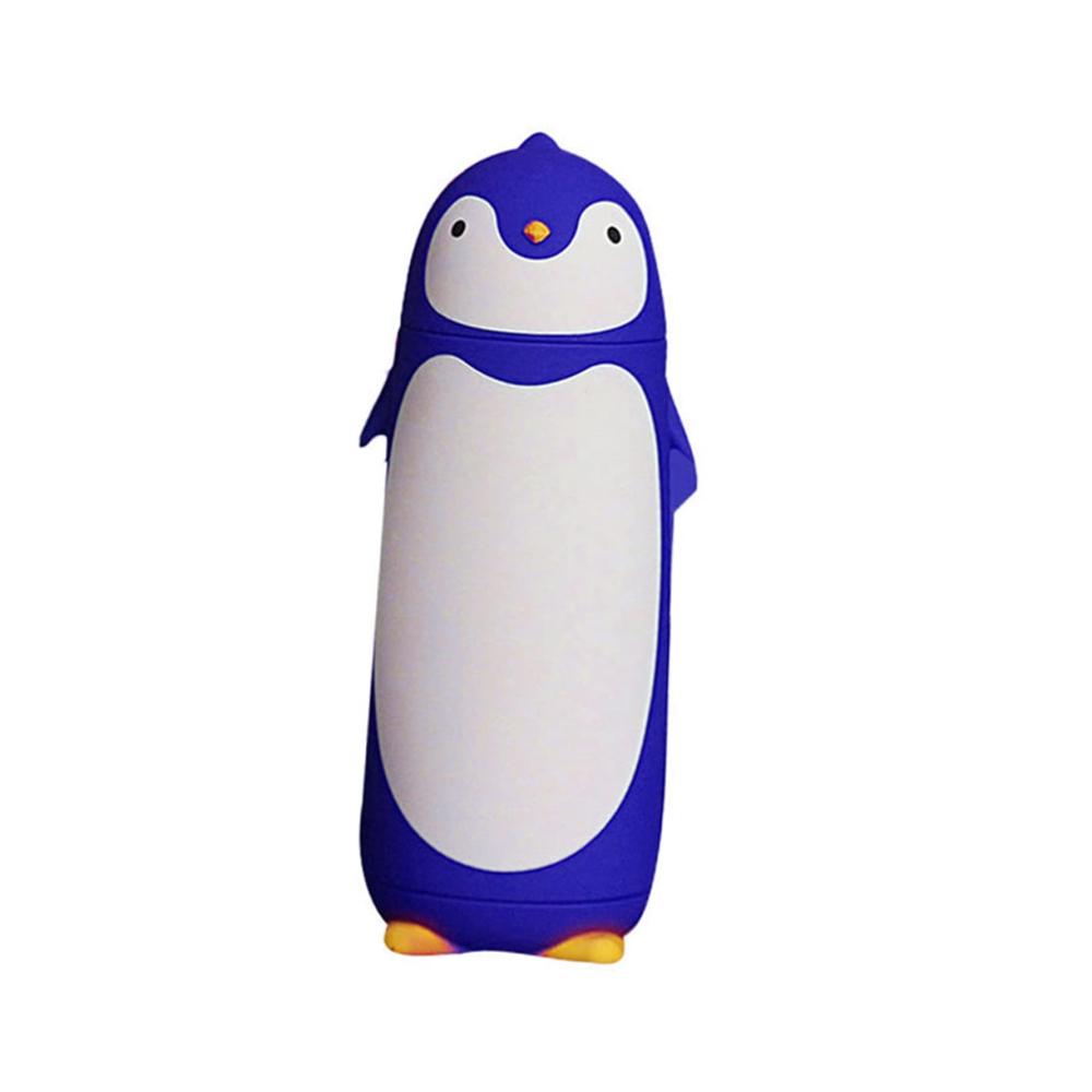 Isolierte Thermosflasche 300ml im niedlichen Pinguin-Design | Tragbarer Wasserbecher für Büro und Outdoor | Tee-Flasche | Hält Getränke warm/kalt | Ideales Geschenk