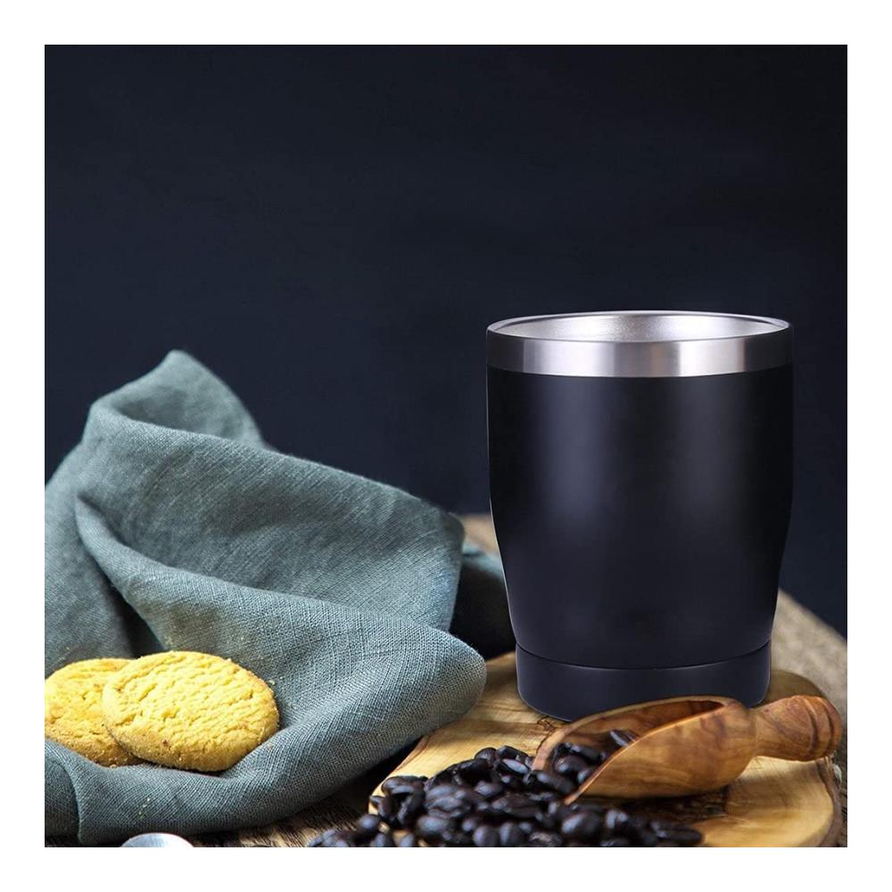Hochwertige Thermosflasche aus 304 Edelstahl | Isolierflasche 300 ml für Büro & Unterwegs | Trinkbecher für Männer & Frauen | Hält Getränke warm & kalt | Ideal für Kaffee & Wasser