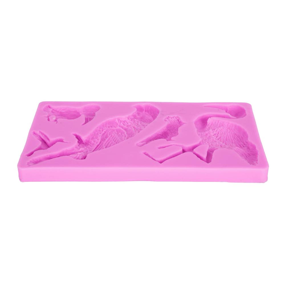 Entdecken Sie Kreativität mit unseren hochwertigen Motivbackformen! Vogel-Silikonform für DIY-Kuchen Kekse Schokolade - Authentische Tierformen für einzigartige Dessert-Dekorationen. Backspaß pur