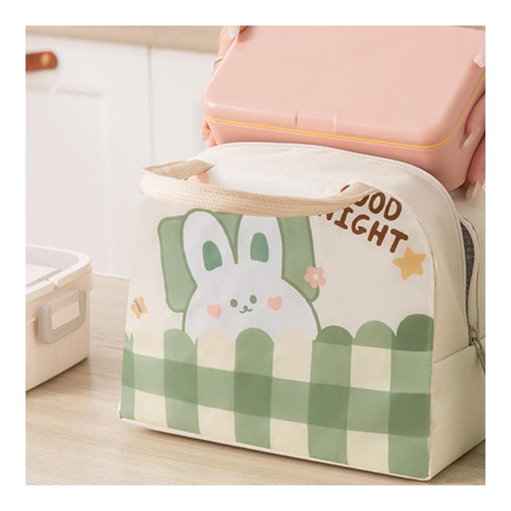 Cartoon Lunch Taschen für Kinder | Isolierte Lunchbag | Niedliche Tote Tasche | Wiederverwendbar & Wasserdicht | Ideal für Schule & Arbeit | Tragbare Lunchbox | 23x