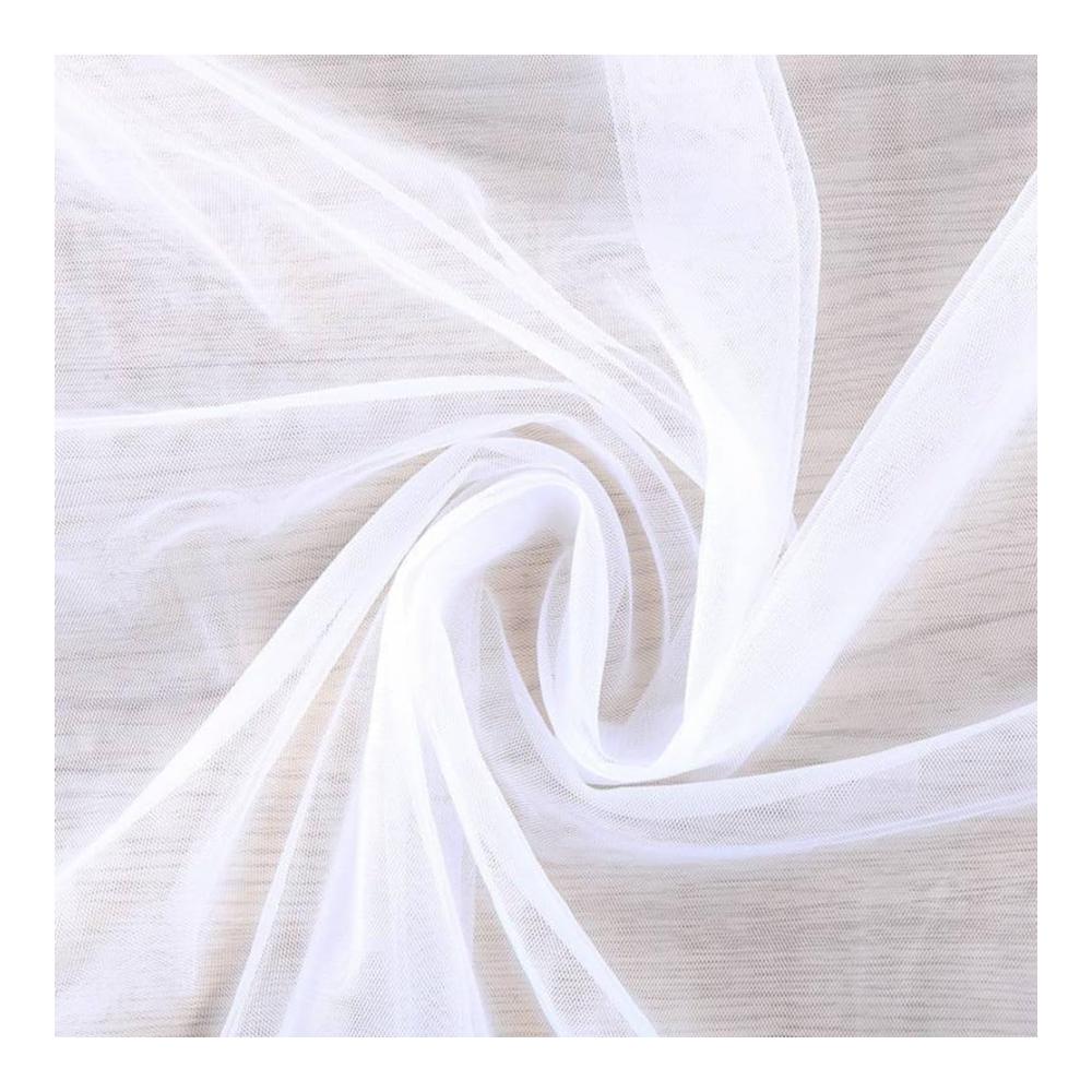 2er Set Stuhlhusse Hochzeit Weiß - Romantische Tüllhusse für elegante Stühle - Perfekte Dekoration für Hochzeiten & Events - Universal Stretch Hussen - 260cm x 150cm