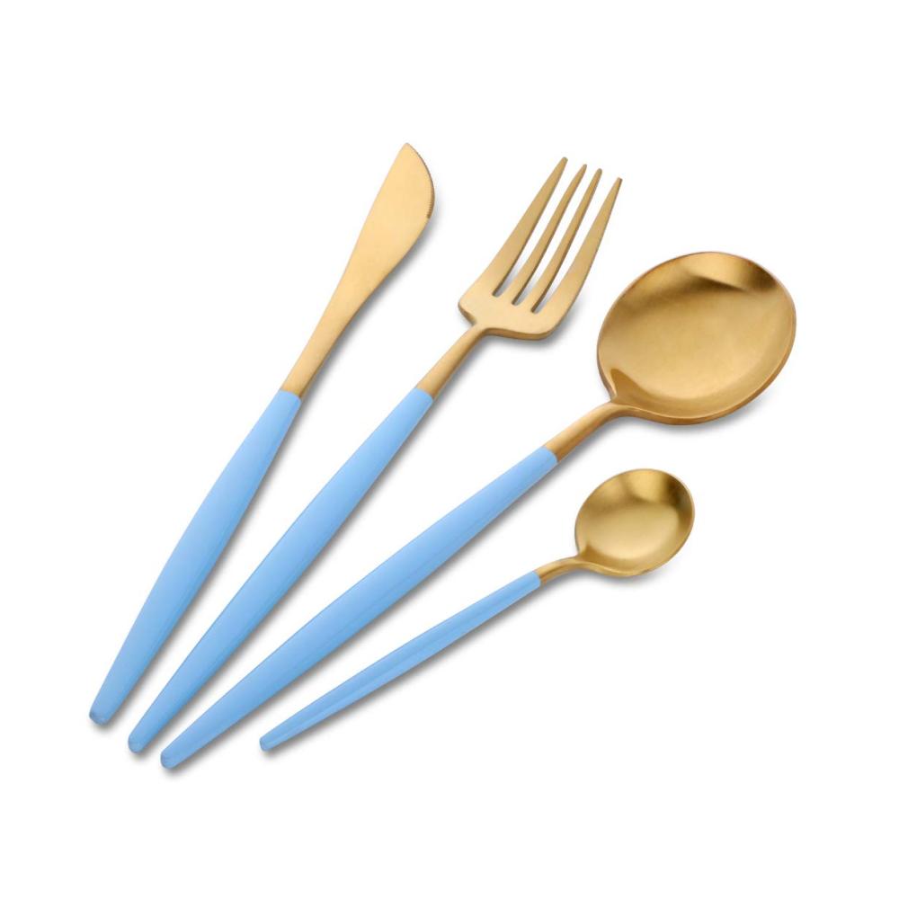 Gold Blau