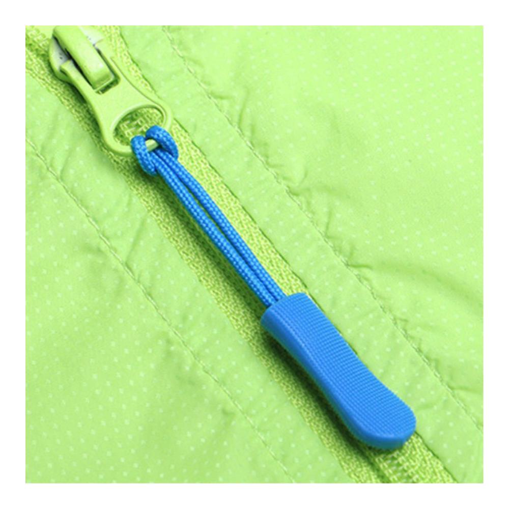 Hochwertige Reißverschluss-Zieher - Set mit 20 Strapazierfähigen Nylon-Greifern - Ergonomisches Design für Leichtes Öffnen - Perfekte Reparatur für Jeden Reißverschluss [Grün]