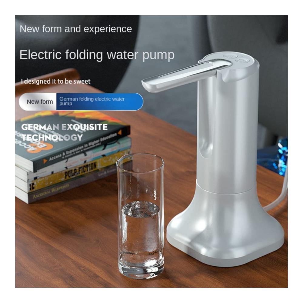 Entdecken Sie erfrischende Einfachheit Elektrischer Kühler & Wasserspender für Gallonenflaschen – Automatische Pumpe für Wasserspender tragbar faltbar ohne Sockel. Genießen Sie reines Wasser jederzeit und überall