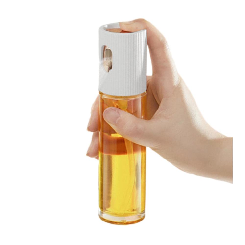 Genießen Sie gesündere Mahlzeiten mit unserem hochwertigen A/R Ölsprüher aus Glas - Nachfüllbare Gewürzflasche in Reisegröße für die Küche. Perfekt dosiertes Öl für Ihre