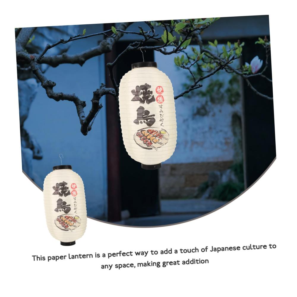 Entdecken Sie die Magie Japans mit unserer handgefertigten Papierlaterne – Perfekte Dekoration für Ihre Ramen-Bar und orientalische Küche! Japanische Tradition trifft auf stilvolles Design