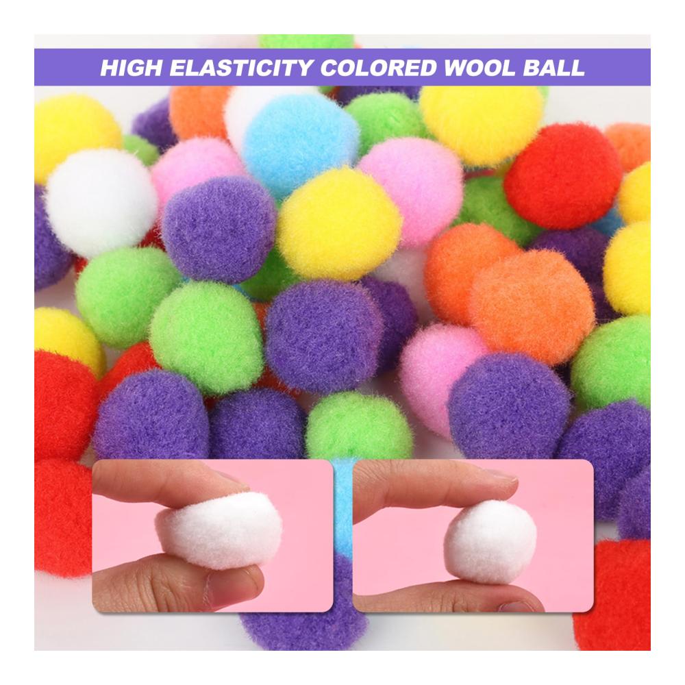 Entdecken Sie kreative DIY-Magie mit unseren Seidenpompons 250 Stück bunte Filzkugeln 25 cm groß. Perfekt für handgemachte Kunstwerke und Partydekorationen
