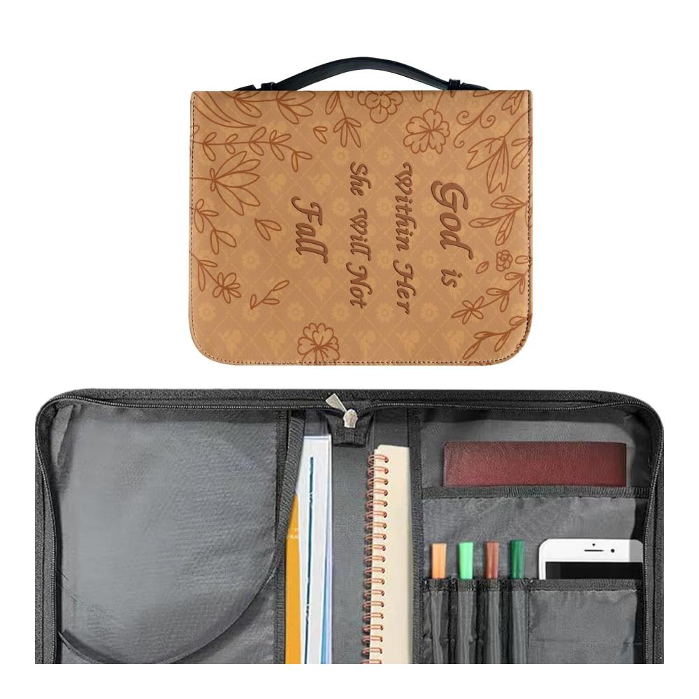Schützen Sie Ihre Erinnerungen stilvoll! Alben Buchhülle aus hochwertigem PU-Leder | Tragbare Büchertasche mit Griff | Elegante Schutzhülle für Bibeln Notizen und mehr | Ideales Geschenk für Leseliebhaber | Handgefertigte Hülle für Jungen und Mädchen. Erleben Sie Qualität und Stil