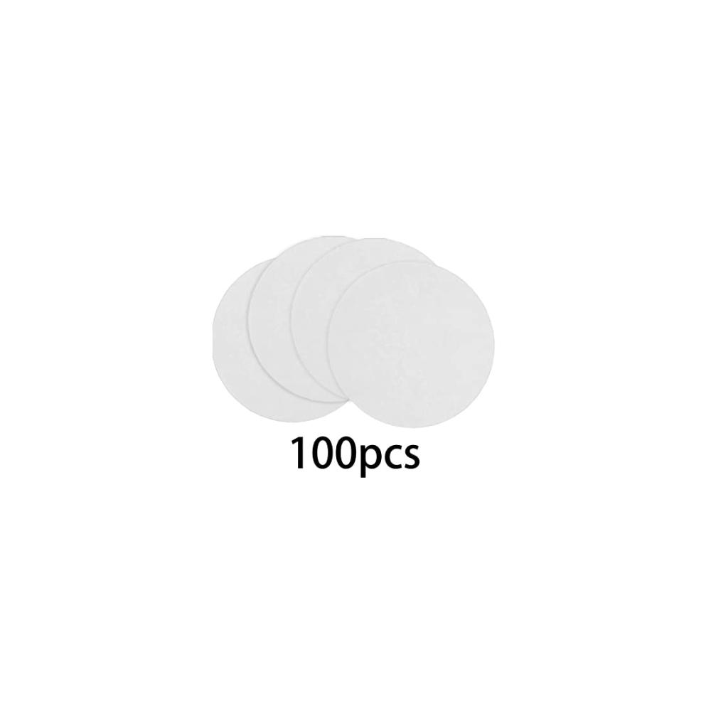 Hochtemperatur-Dekorpapier für Mikrowelle und Ofen | Hitzebeständige Keramikfaser-Papierisolierung für Glas-Schmelzprojekte | Ofenabdichtung | 100 Stück