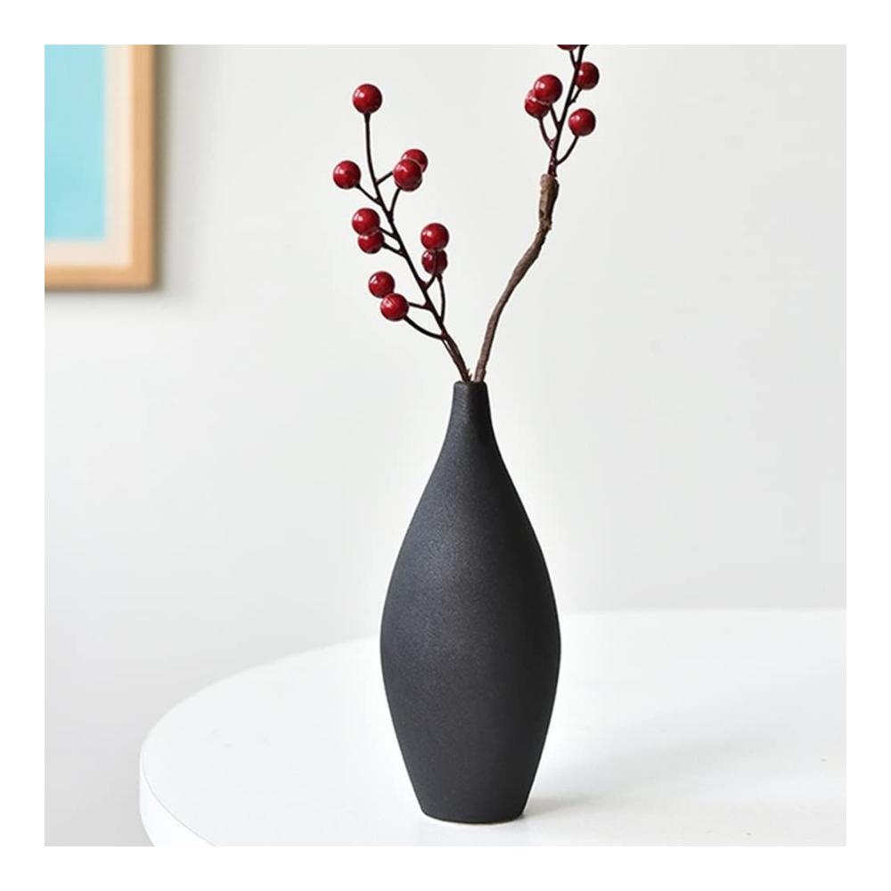 Attraktive Keramikvase im skandinavischen Stil – Ideal für Blumenarrangements und Heimdekoration – Bunte matte Oberfläche – Perfekte Ergänzung für Ihr Zuhause