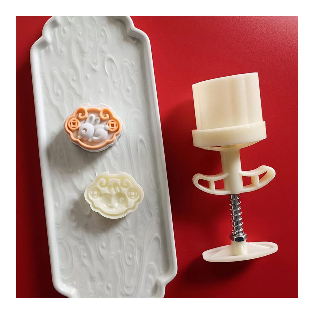 Mondkuchen-Zauberei Premium Gebäckpresse für handgemachte Kreationen - Perfekt für das Mittherbstfest und mehr! Erstellen Sie mühelos köstliche Mondkuchen mit