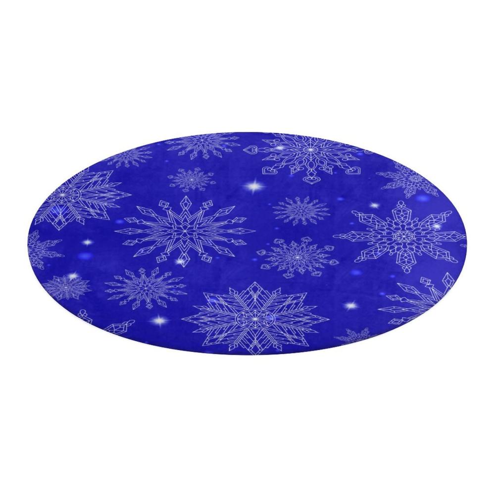 Entzückende weiße Schneeflocken Teppiche Weich flauschig & perfekt für Schlafzimmer Wohnzimmer Kinderzimmer & Mädchen. Ideale