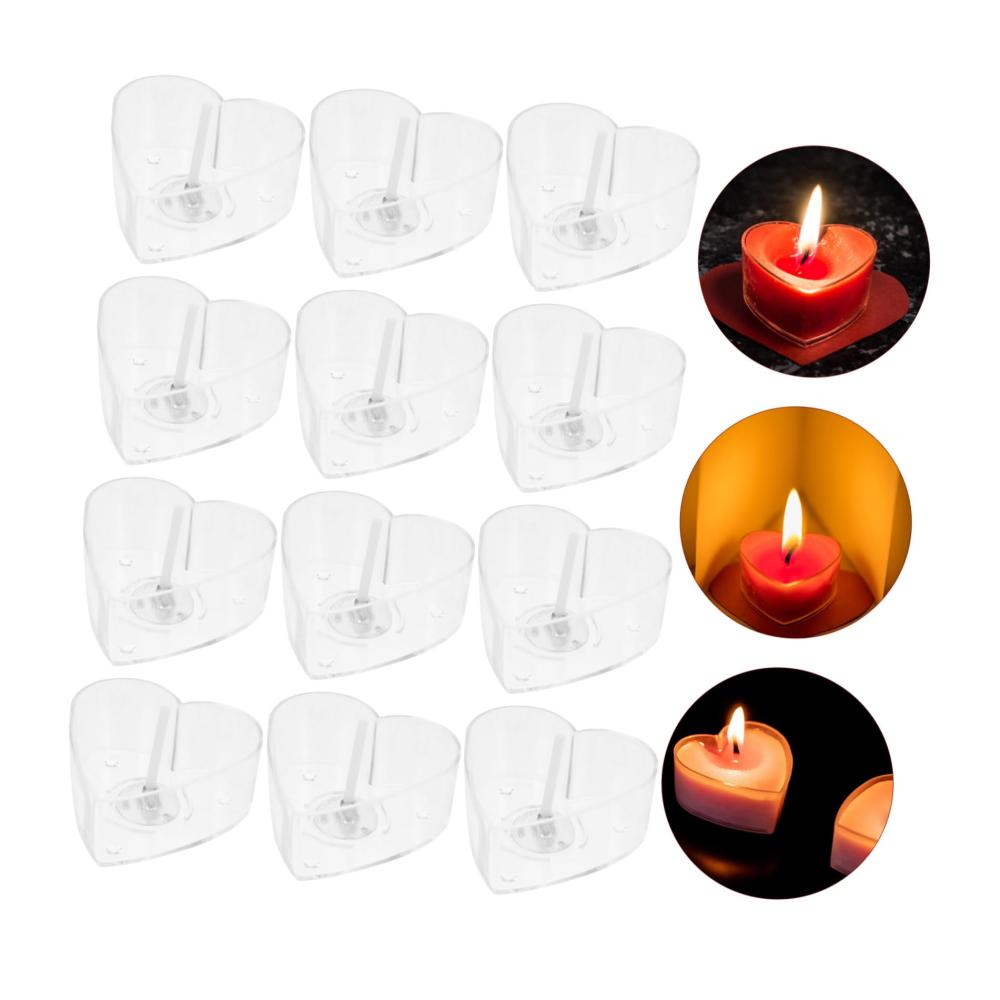 Erstellen Sie Ihre eigenen einzigartigen Kerzen mit diesem umfassenden Set & Zubehör! Kerzenhalter Dochthalter Herzformen und mehr für Valentinstag oder jeden Anlass! Perfekt für handgefertigte Kerzen