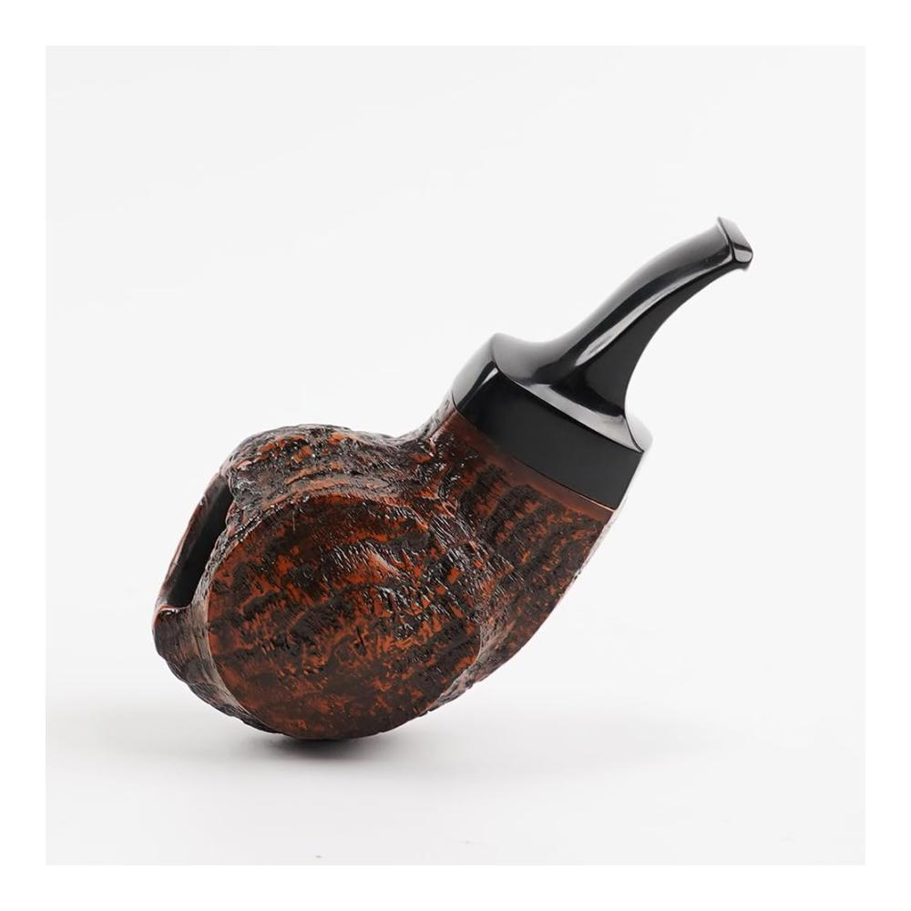 Entdecken Sie stilvolles Zigarrenzubehör Handgefertigte Bruyère-Tabakpfeife mit modischem Design - Perfekt für Genießer und Sammler - Inklusive Freihand-Stil Nr.fa50392s2w1h