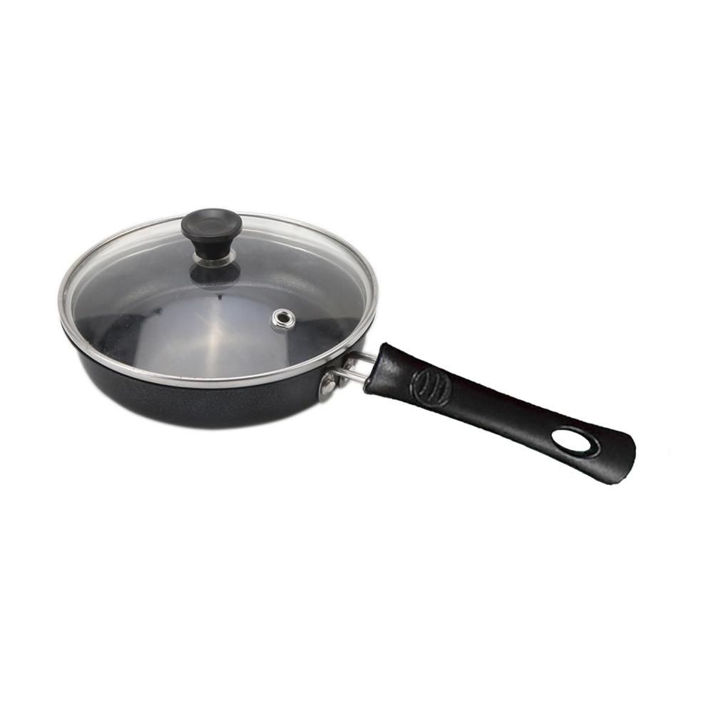Mini-Eier-Bratpfanne 6.76 cm | Edelstahl-Bratpfanne mit Antihaftbeschichtung | Hitzebeständiger Griff | Für Camping & Picknick | Stein-Kochgeschirr für Outdoor-Aktivitäten | Ideal für Brat- & Universalpfannen