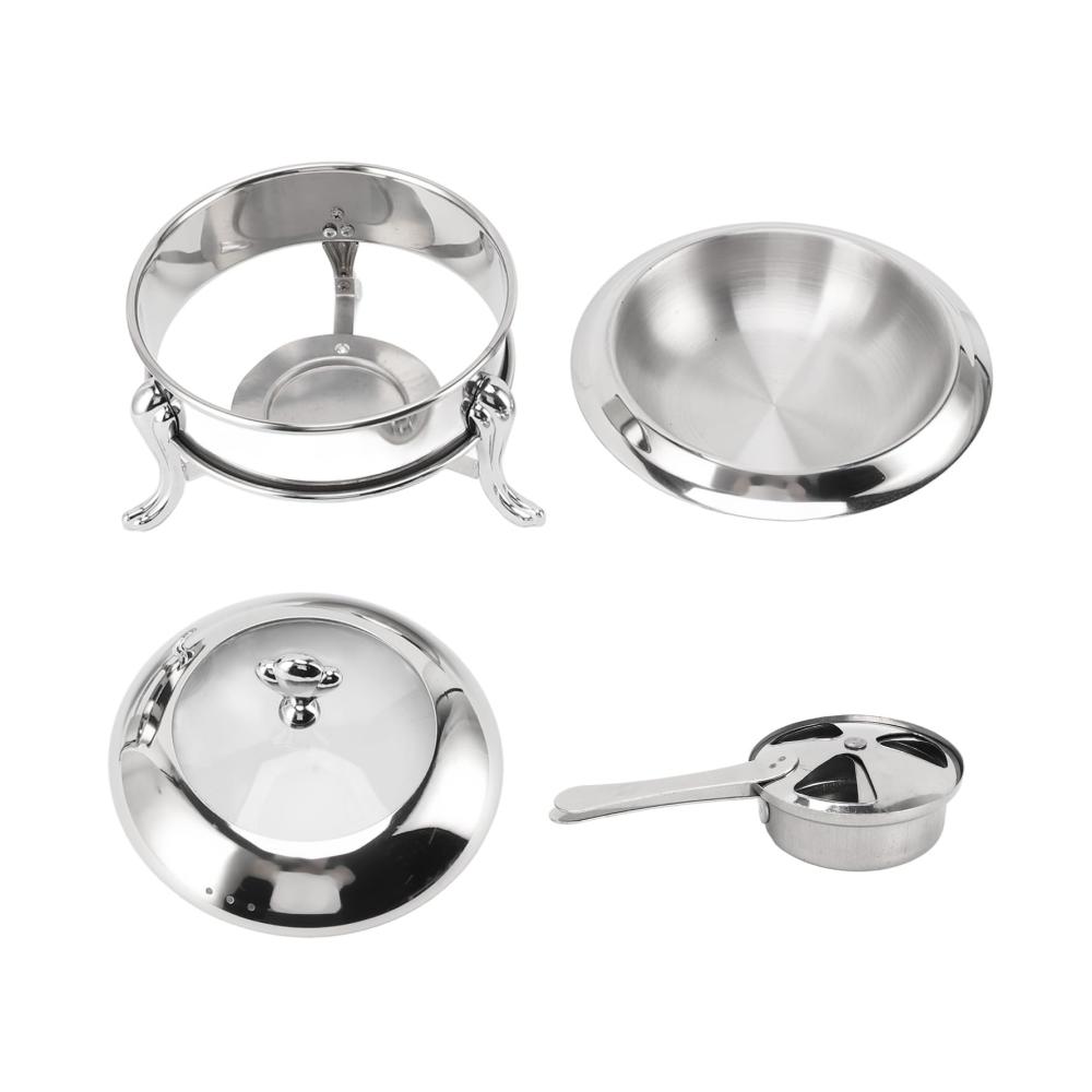 Edelstahl Stövchen & Speisewärmer Tragbarer Buffetwärmer mit Kippschutz für Weihnachten – Halten Sie Ihre Gerichte heiß! Ideal für Partys & Veranstaltungen. Hergestellt aus hochwertigem