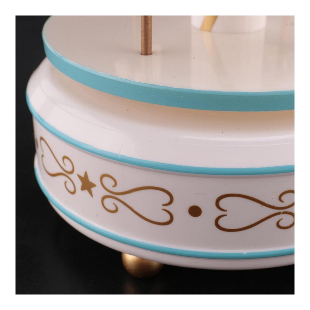 Klassische Spieluhr - Musikbox mit drehbarer Basis für Kinderzimmerdekoration - Ideales Geschenk für Jungen und Mädchen