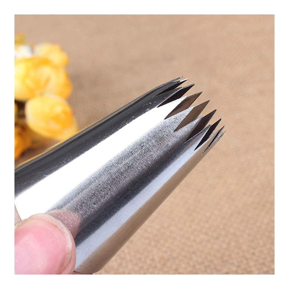 Entfesseln Sie Ihre Kreativität mit unseren hochwertigen Spritztüllen! Perfekt für exquisite Kuchendekorationen - 5 vielseitige Stücke für Meisterwerke zuhause. Backspaß garantiert