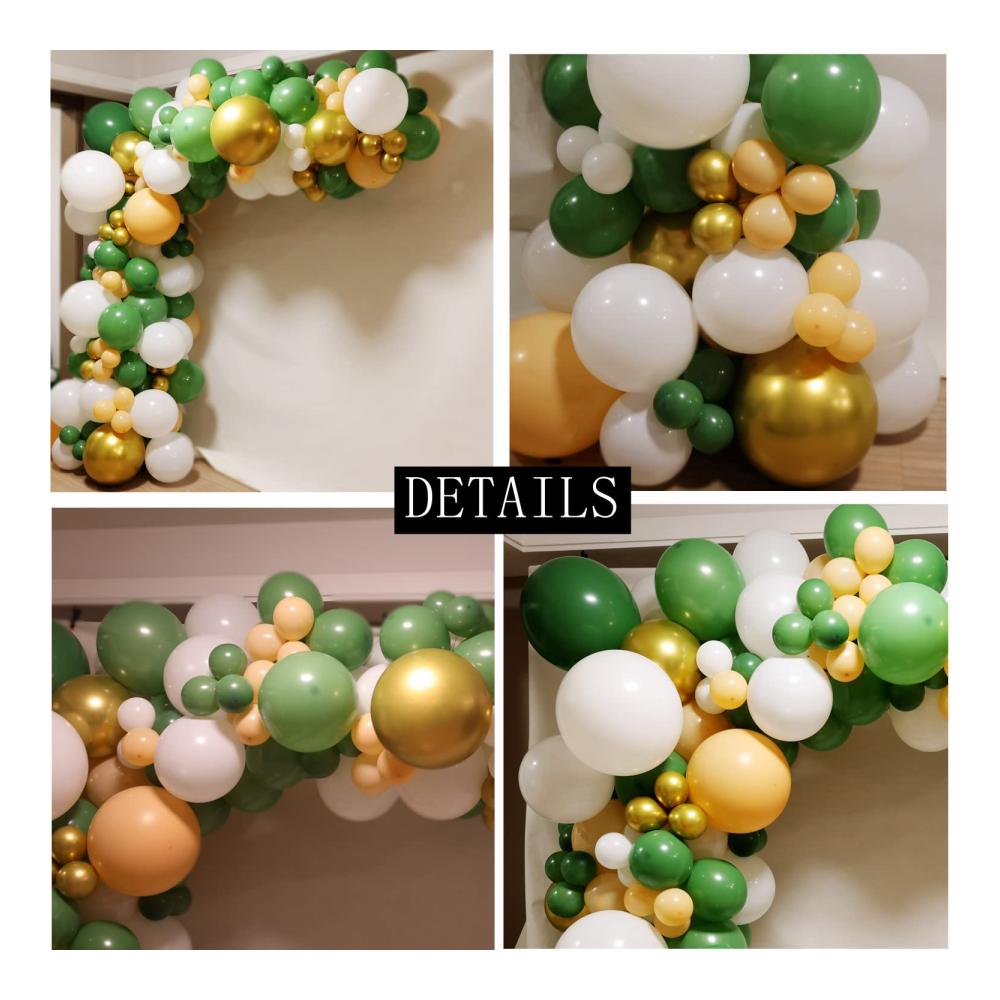 Celebrate 20 Jahre Leben mit Stil! 20 Geburtstag Deko-Set für Frauen & Männer Grüne Luftballons Happy Birthday Girlande Partydekoration für einen unvergesslichen 20. Geburtstag. Machen Sie diesen Meilenstein mit unseren festlichen Ballons unvergesslich