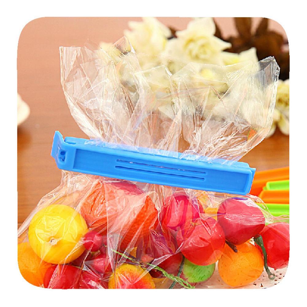 75er Set Bunte Verschlussclips für Beutel Wiederverwendbare Kunststoff Klammern für Müslispender Küche Brot Süßigkeiten & Kekse - Lebensmittel Frischhalteclips