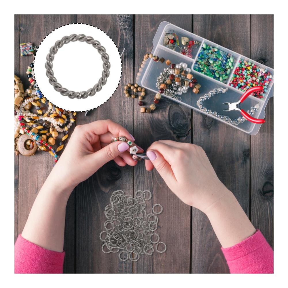 Entdecken Sie die Vielfalt mit unseren 100 Drehkranz Öffnen Ringen! Silberne Edelstahl Verbindungsringe für einzigartigen Schmuck. Goldener Schlüsselanhänger verdrehte Offene Biegeringe perfekt für stilvolle Halsketten. Rostfreier Stahl in hochwertiger Verarbeitung
