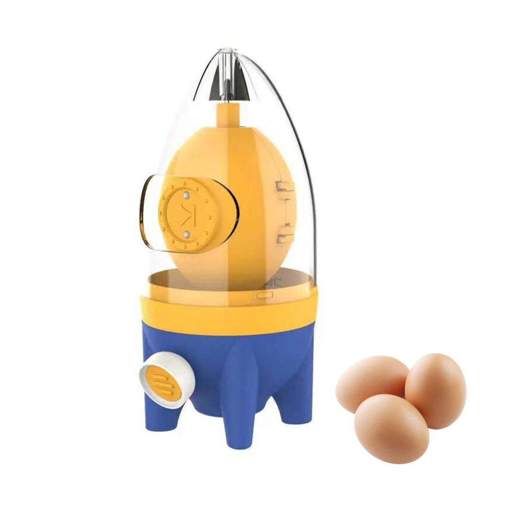 Entdecken Sie den FIYSON Eierschneider Tragbarer Manueller Eierschüttler für Goldene Eier - Mixer für Eigelb und Eiweiß - Perfekt für Hartgekochte Eier
