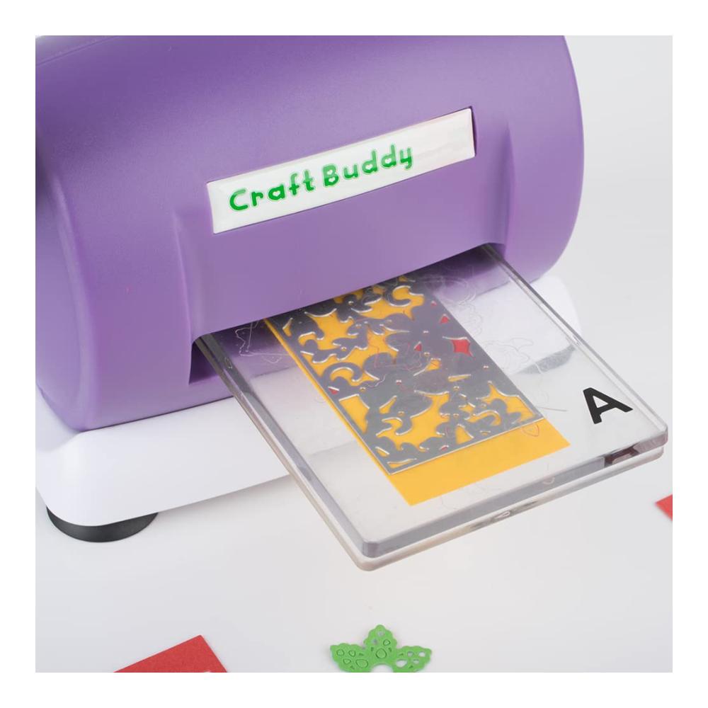 Hochwertiger Stanzer Manuelle Stanzmaschine für Kartenherstellung und Scrapbooking | Prägemaschine mit präzisem Schneiden und Prägen - Perfektes Bastelzubehör