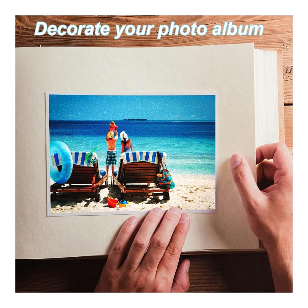 Verleihen Sie Ihren Bastelarbeiten Glanz mit Haohais 25 Blatt holografischer Vinyl-Aufkleberbögen – Selbstklebende holografische Bastelfolie für Silhouetten. Kreative Vielfalt mit mehrfarbiger holografischer Laser-Vinylfolie. Entdecken Sie die Magie der Folien