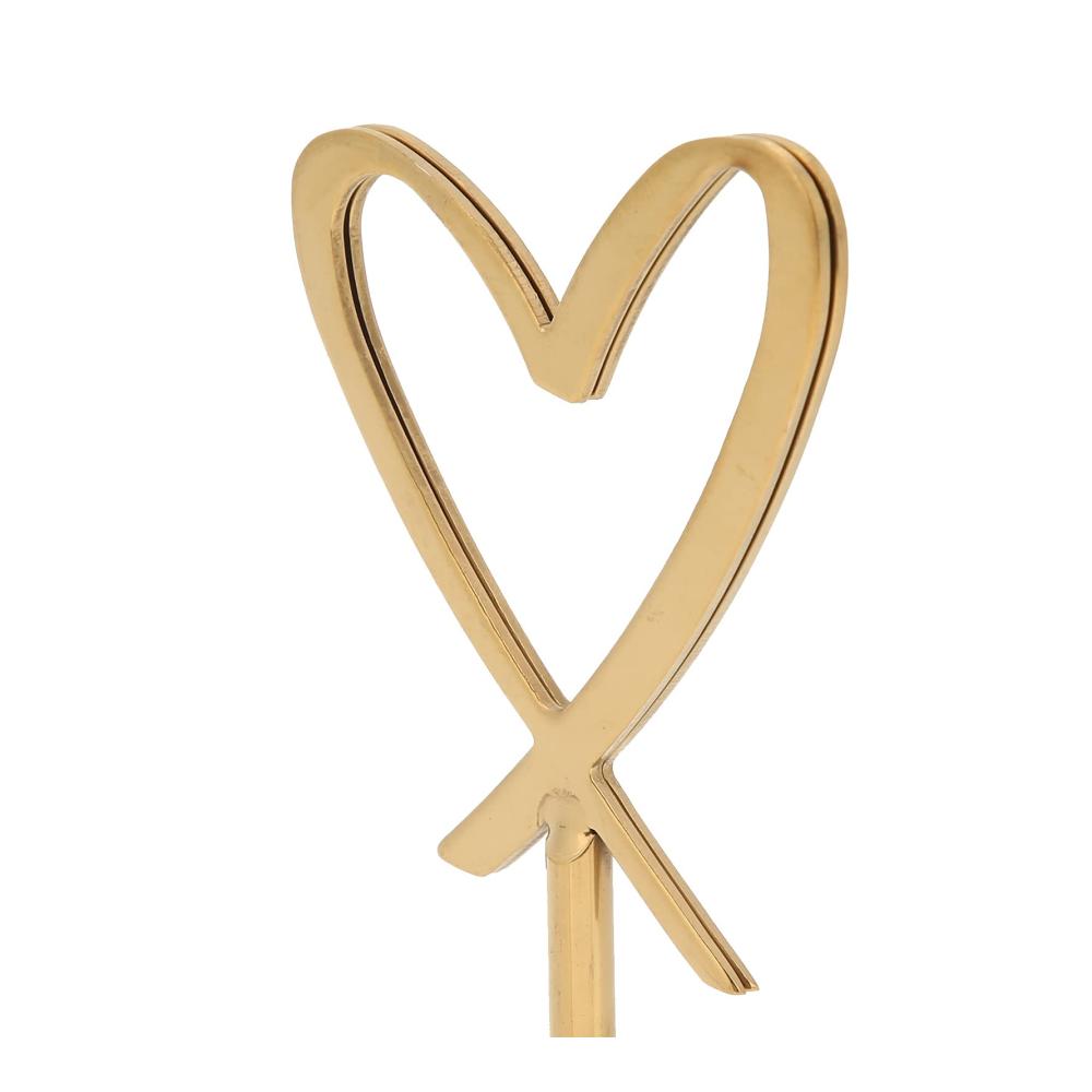 Elegante Tischkartenhalter für Hochzeit & Party - Goldene Draht-Fotohalter-Clips für Tischnummern Namensnotizen & Menüs - Perfekt für Büro und Schreibtischdekorationen