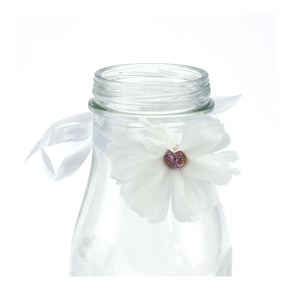 10 weiße Kunstblumenköpfe aus Seide - Perfekte Dekoration für Dessert-Bars Hochzeiten & Partys - Natürlich aussehende Blumenarrangements für Cupcake-Einsätze & mehr