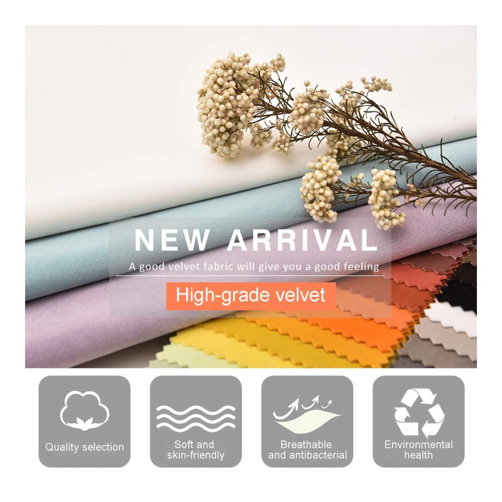 Entdecken Sie Luxus in jedem Stich! ZXC Samt Stoff Nähen 155 cm Breit – Weicher und eleganter Möbelstoff in Hellgraues Rosa für stilvolle Möbel und Sitzbezüge. Hergestellt für höchsten Komfort und zeitlose Eleganz. Perfekt für Ihre kreativen Nähprojekte