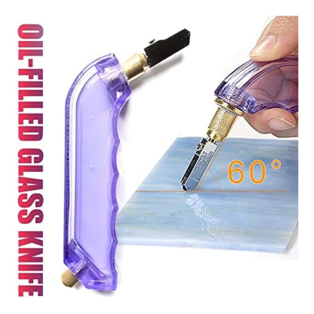 Entdecken Sie die Welt der Glaskunst mit unserem Buntglas-Starter-Werkzeugset - Premium Glasschneider-Set für präzise Schnitte und kreative Projekte