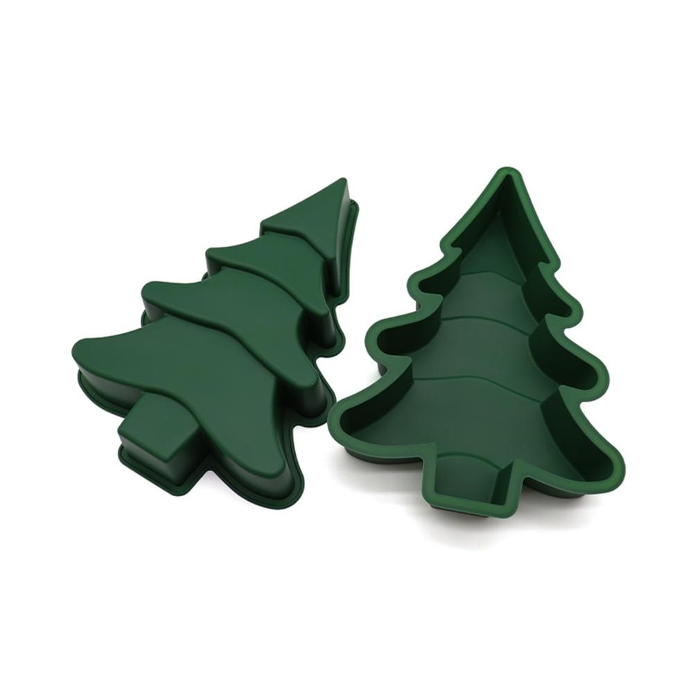 Backen Sie festliche Köstlichkeiten mit diesen hochwertigen Muffinbackformen – Weihnachtsbaum-Kuchenformen für leckere Muffins Kekse