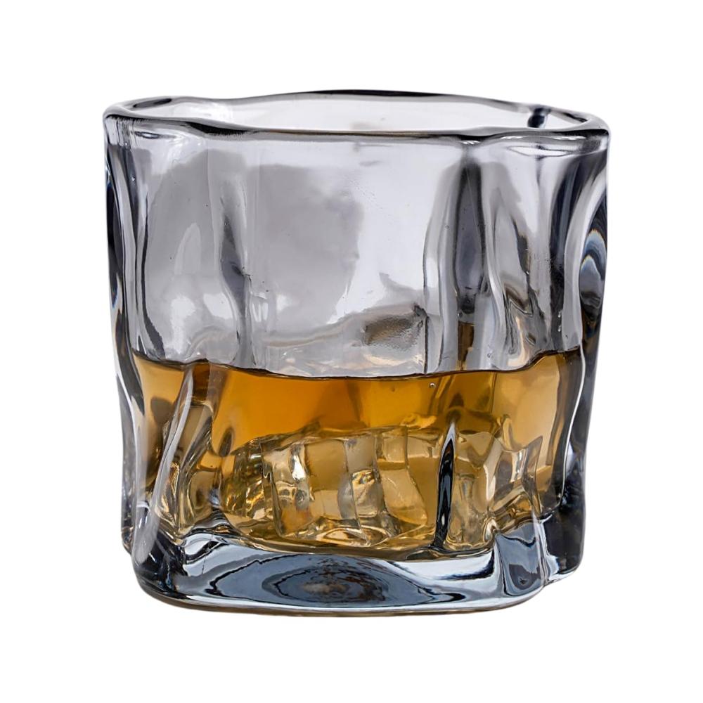 Premium Old Fashioned Gläser 6er-Set 300ml | Dickwandiges Kristallglas für Whiskey Scotch Bourbon | Klassische Cocktailgläser für Genießer